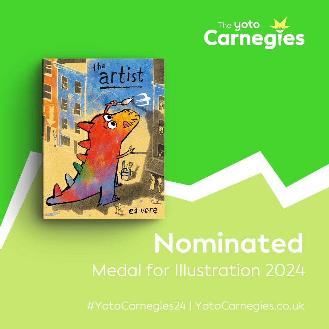 We’re thrilled to see our titles on the Yoto @CarnegieMedals Nomination list! Congratulations to our creators. #YotoCarnegie