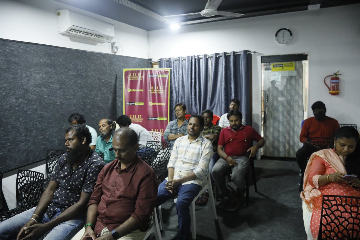 Birsamundaiff's tweet photo. The Grand Screening of BIRSAMUNDA INTERNATIONAL FILM AWARDS successfully happened yesterday. It was a great screening event where we had beautiful films screened. Here are a few glimpses of the event. https://t.co/7BnXkmYtEG