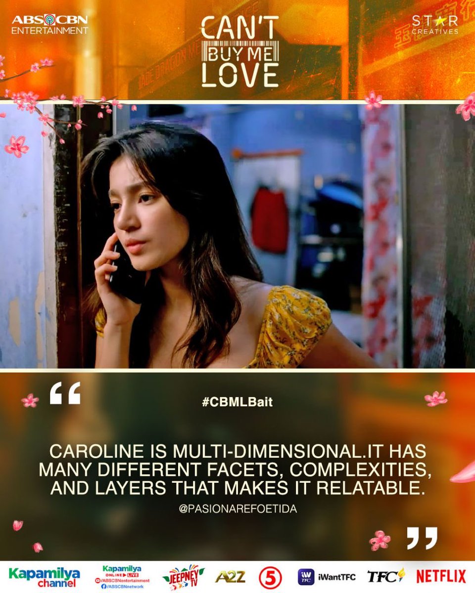 StarCreativesTV's tweet photo. We CAN’T thank you enough for your LOVE and support for watching #CBMLBait
Catch #CantBuyMeLove weeknights at 8:45PM on Kapamilya Channel, Kapamilya Online Live, A2Z, JeepneyTV, and TV5 ❤️🏷️
Watch episode 17 here 🔗: https://t.co/hLrUJzLKlB https://t.co/oYMDxHsSmz