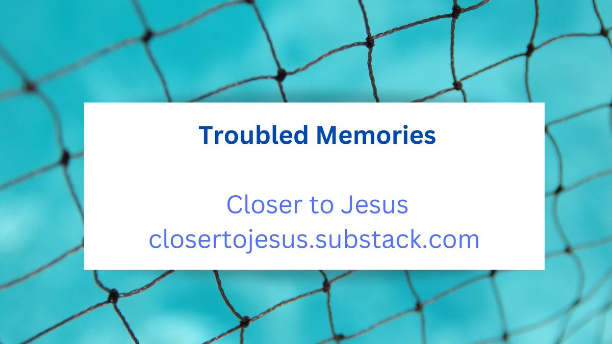 ckmcclafferty's tweet photo. Troubled memories? Peter had them too. https://t.co/7CsfbE1s6z https://t.co/KS1LFviseP