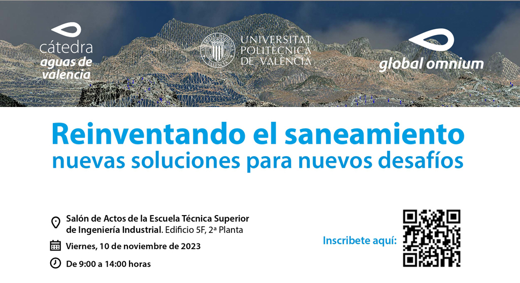 😃Si quieres saber hacia donde se dirige el sector del #saneamiento💦, no te puedes perder la jornada que celebramos este🗓️viernes con la presentación de diferentes casos de éxito. 
📃Programa completo aquí:  bit.ly/3MsCqtO
✔️Inscripción QR Imagen ✍️