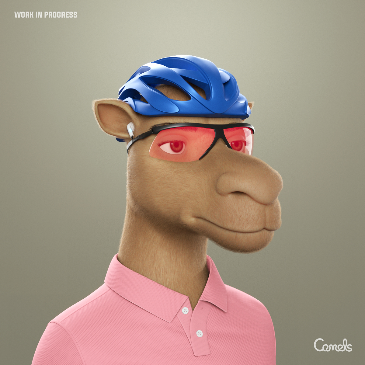 GM Everyone ☕️ 

Another preview of Camel 3D
#CamelsNFT 🐪