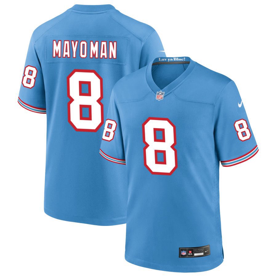 #Titans MAYO MAN MANIA GIVEAWAY!!! 

First person to correctly  predict Will Levis’ passing  yards this week vs Tampa Bay wins a custom “Mayo Man” jersey. Prediction must be entered prior to kickoff. Comment &amp; RT to enter. Must be following to claim prize 🙂