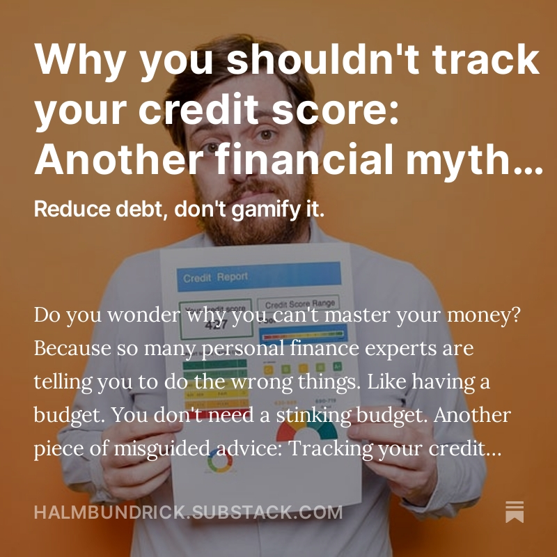 HalMBundrick's tweet image. halmbundrick.substack.com/p/why-you-shou…