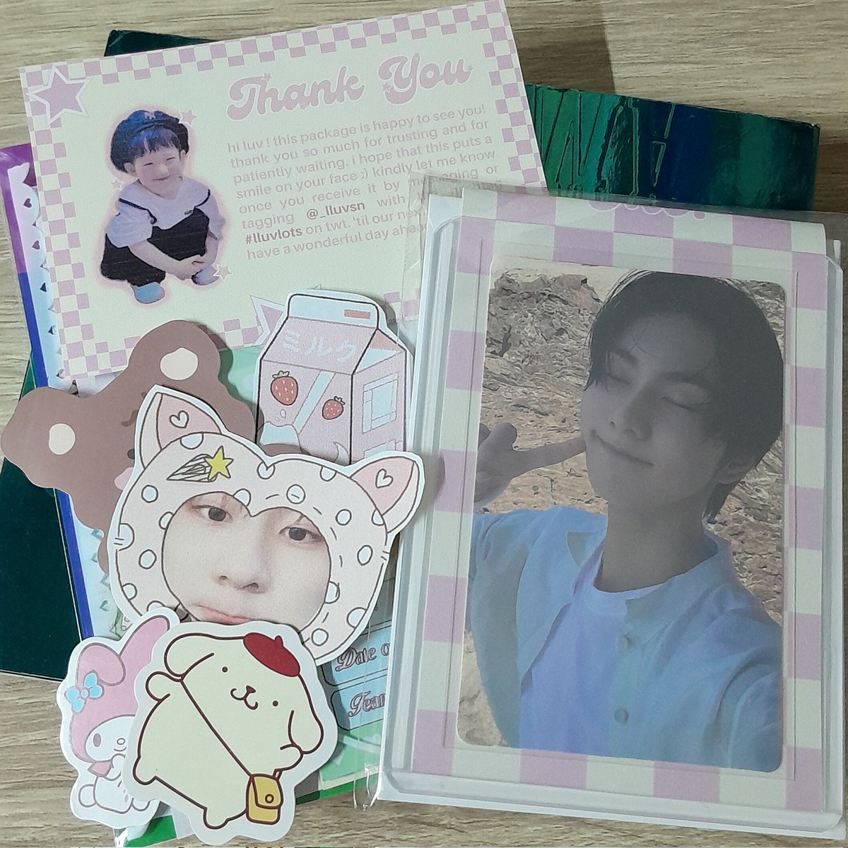 stochaerrymilk's tweet photo. ♫₊˚.🛒✮ hello, pusa ! mail ˙ᵕ˙

     𖦹 finally, I AM A WON POKE CHEEK HAVER (,,>﹏<,,) thank you vv much for the smooth transaction! the freebies are the cutest, especially won huhu until our next one po! 🫶🏻

#hellopusamails | #lluvlots @_lluvsn 💗 https://t.co/ClBY0KFCqu