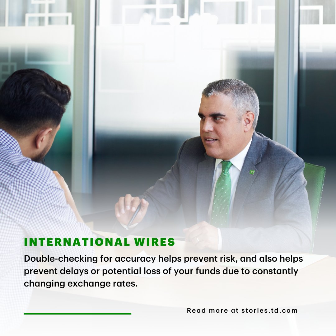 Whether you are conducting international business, studying abroad, or paying for an international vacation, you may have to send an international wire. Check out these tips on how to get started: bit.ly/3ssV26b