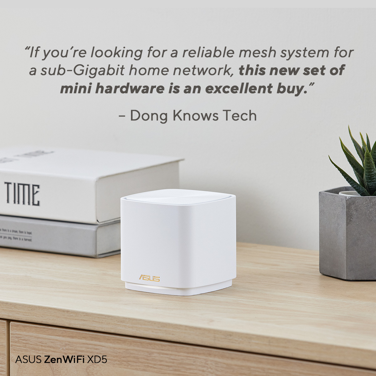 ASUS_za's tweet photo. In search of reliable home WiFi? 🤔
📶Meet ZenWiFi XD5, a solid mini mesh router equipped with robust features!
Enter our #giveaway and find ultimate Zen in your home!🧘🏻♂️ https://t.co/bavtcxsplD
#FindYourZenWithASUS https://t.co/0mJCREHSKN