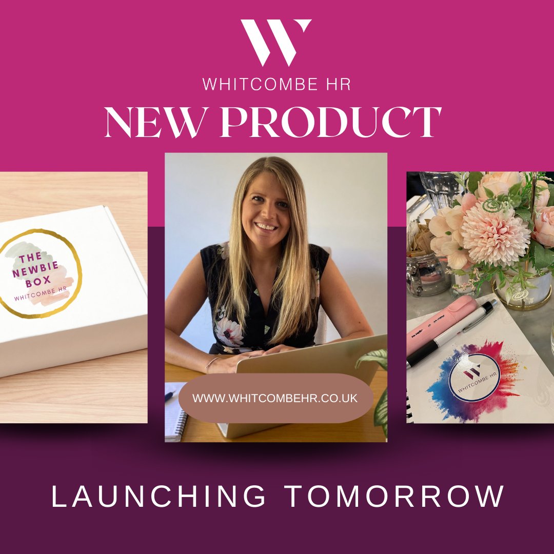 WhitcombeHR's tweet image. 🤩We're very excited to be launching our brand-new product TOMORROW!

Since Natalie started the business we've been striving to provide innovative and solution-based HR services, and we’re confident that our new product won’t disappoint! 

#newproduct #comingsoon #whitcombehr