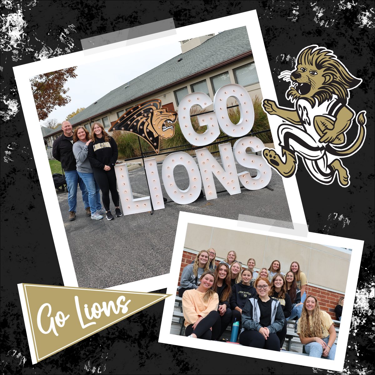 LindenwoodSB's tweet photo. Welcome home, Sam! ✍️🦁🖤

#InTheArena https://t.co/KJebd12BEp
