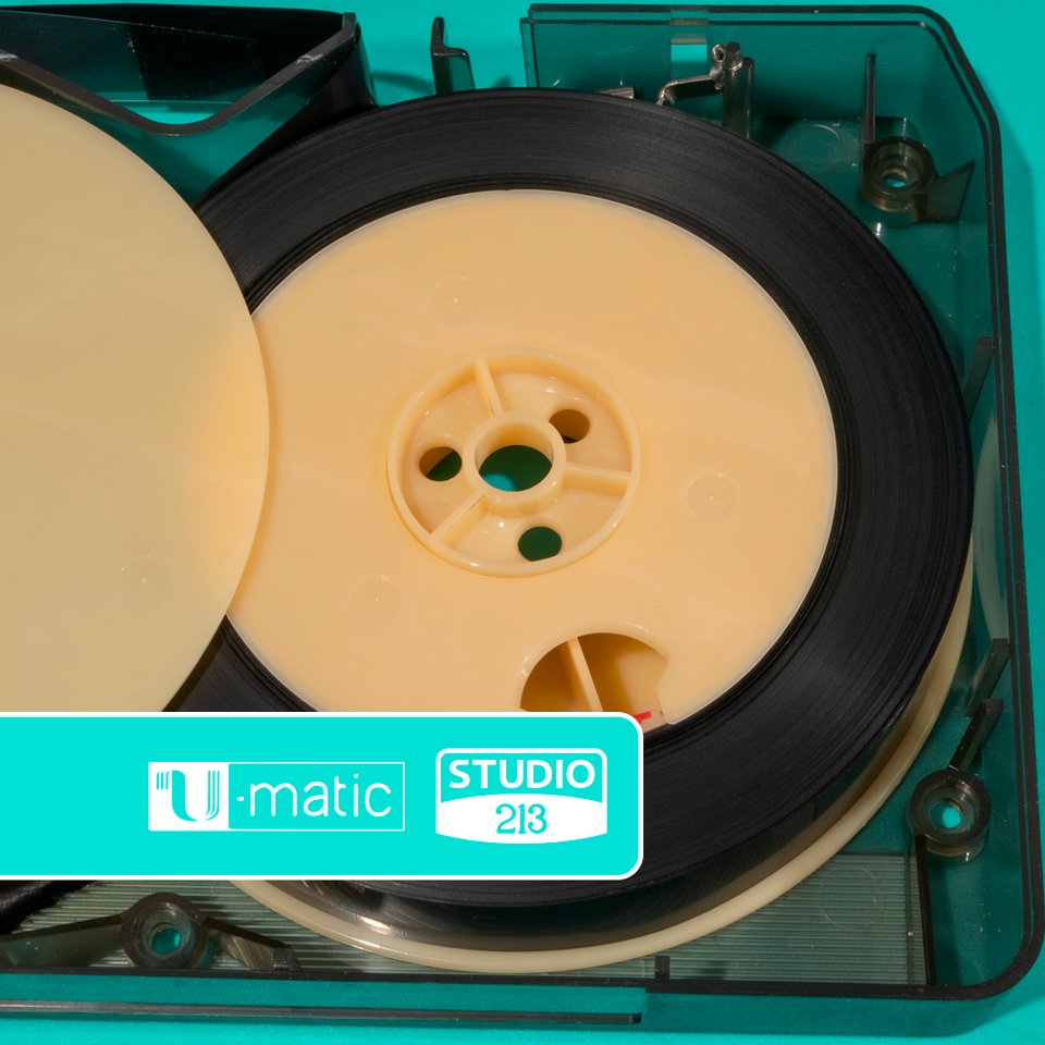 This mouldy #1970s U-matic video tape was in a very bad state, but it is now ready to be transferred to digital after careful cleaning work. #UMatic #Mould #Restoration #Video #Tape