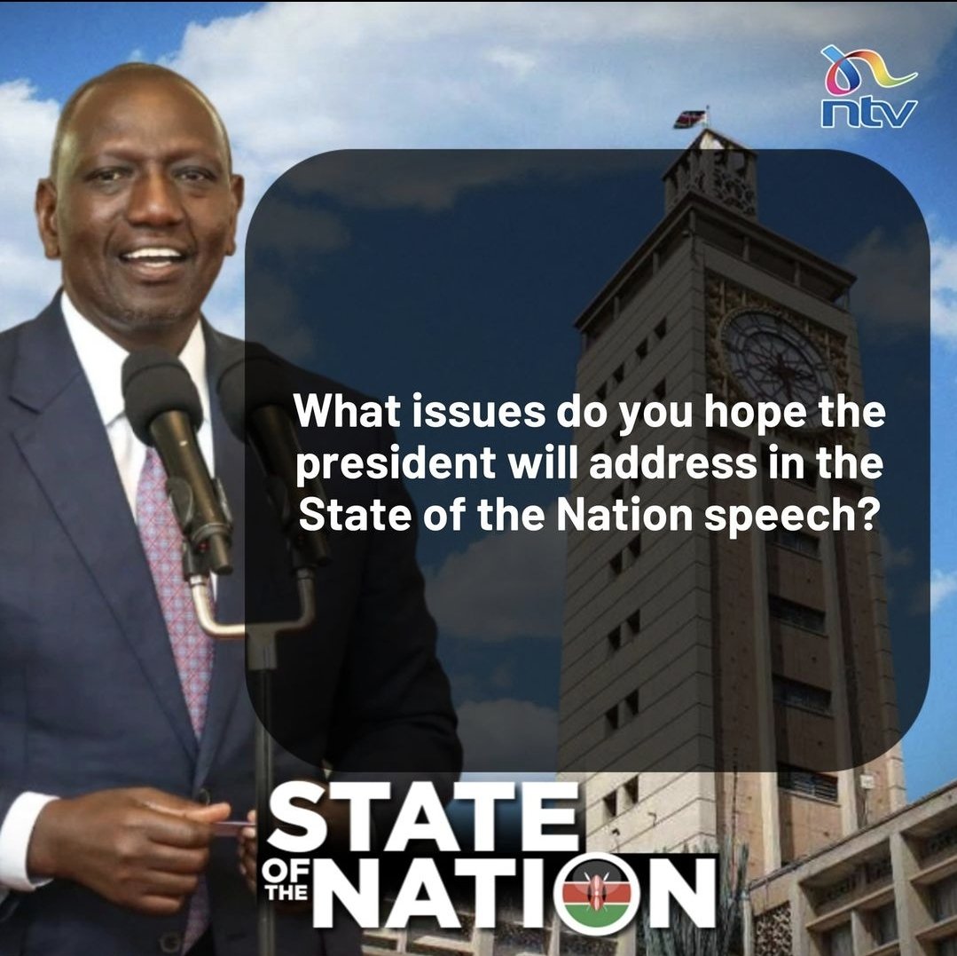 #StateOfTheNation 
@ntvkenya 
#AMLIVENTV