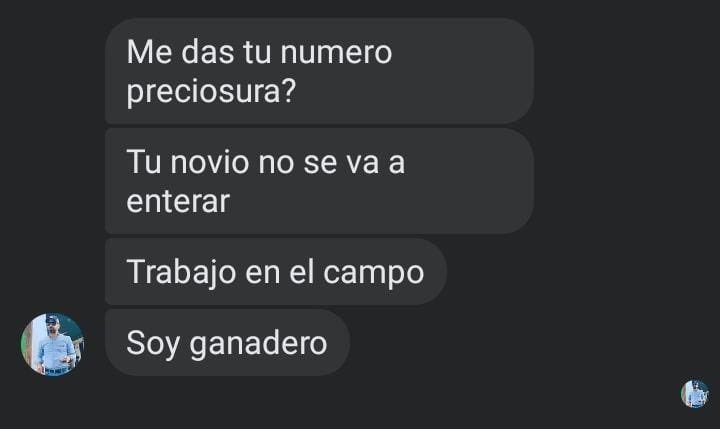 sara_dihl's tweet photo. ¿Mitómana yo? El que tiene que empezar un tratamiento urgente sos vos, imagínate intentar levantar escribiendo ✨SOY GANADERO✨
Bueno, a ver, recordemos un poquito… ¿a la esposa de quién le enviaste este mensaje? https://t.co/GCE2h1YSUa