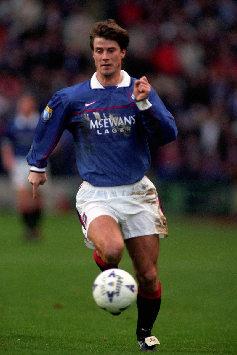 Brian Laudrup in action for Rangers. What a player!