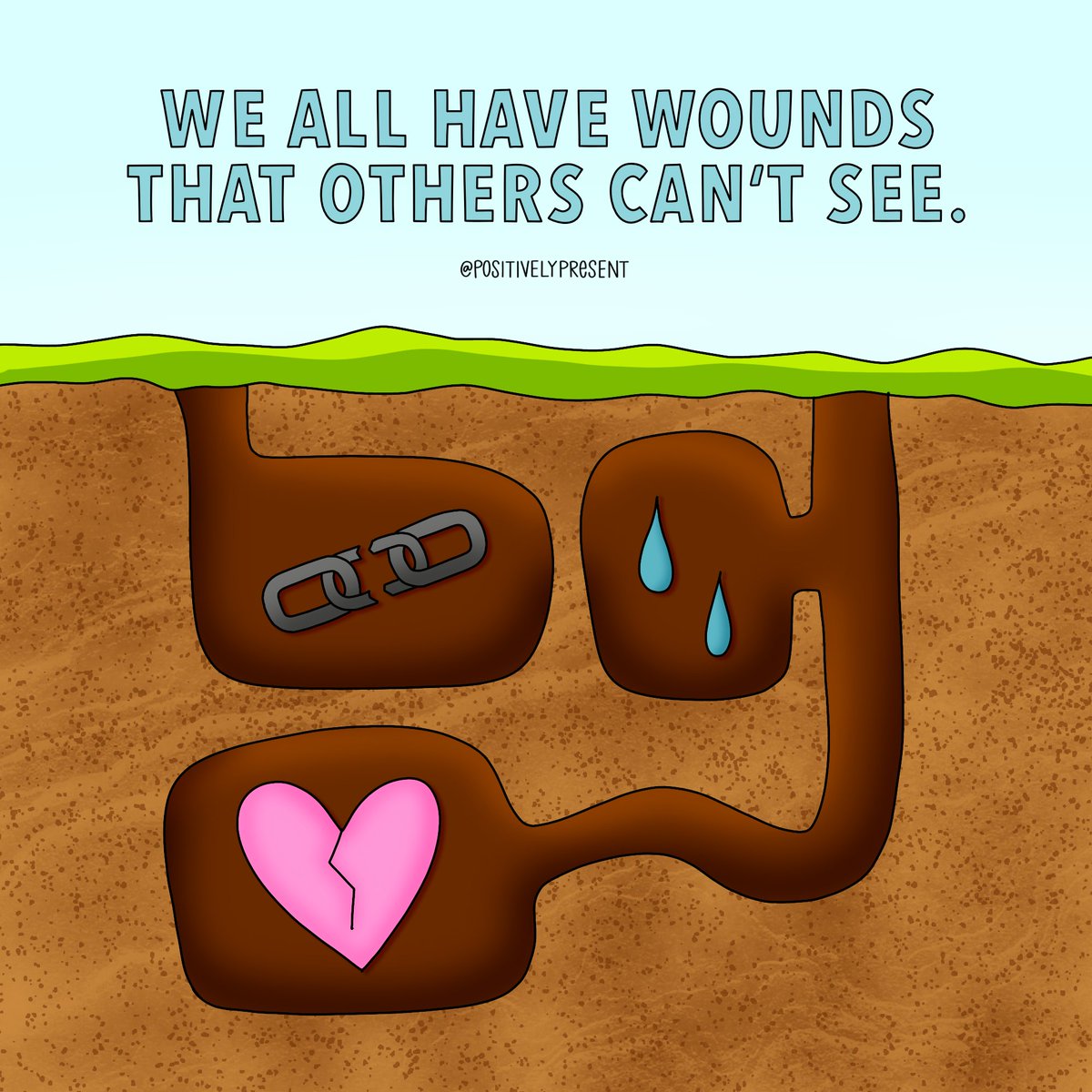 Be kind. We’re all healing. ❤️‍🩹