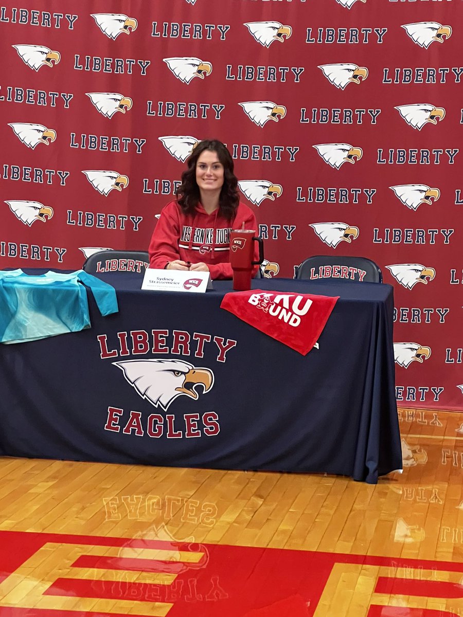 Congratulations to Sydney Strassemeier! She is headed to Western Kentucky University next year.
