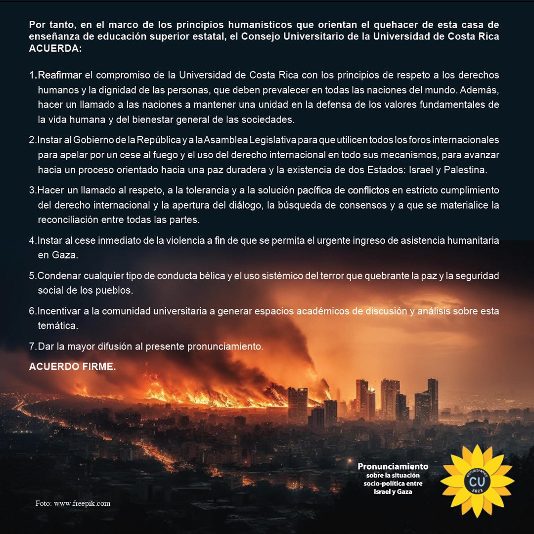 Estudiantes en el Consejo Universitario tweet media