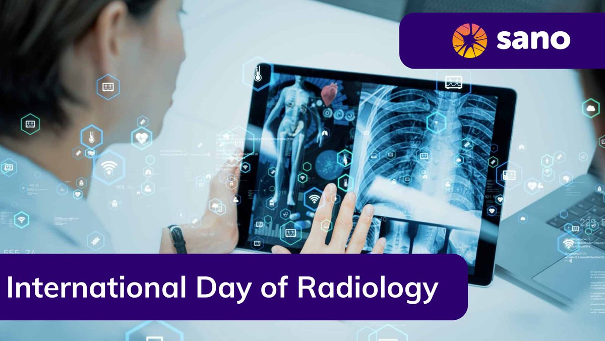 Happy International Day of Radiology to everyone❗

#AI & #ML have a huge impact on medical imaging analysis, let's see what it looks like at #SanoScience Centre ❗ ⤵️

#radiology #computationalmedicine #machinelearning #artificialintelligence #aiinmedicine (1/4)