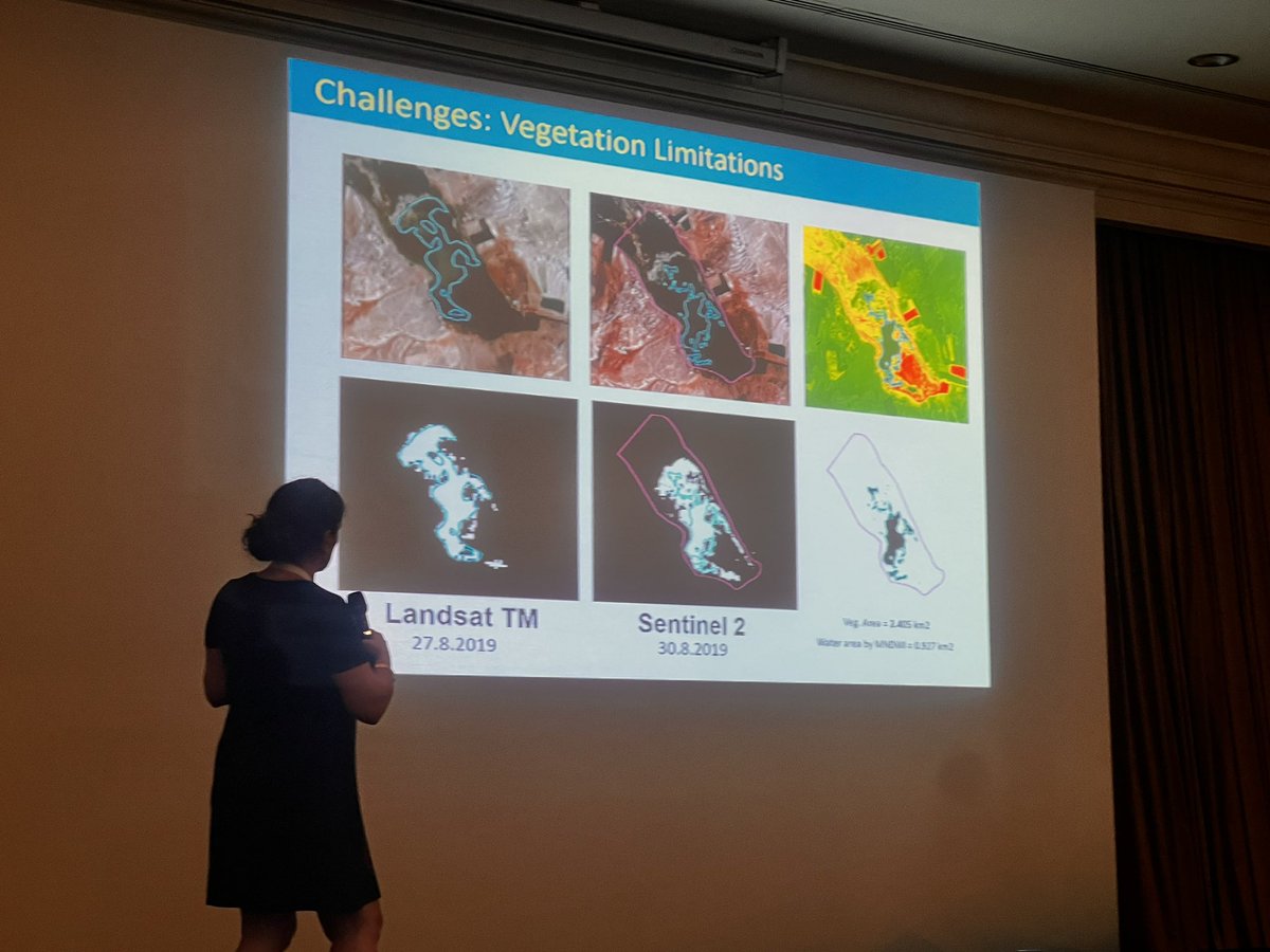 Always good to stretch out of our comfort zone that continues on our @aquacosm symposium with a great plenary by Zuhal Akyurek on progresses on RS - great news that we can detect now small ponds as small as 0.3 ha who knows maybe in future we can get mesocosms monitored by RS