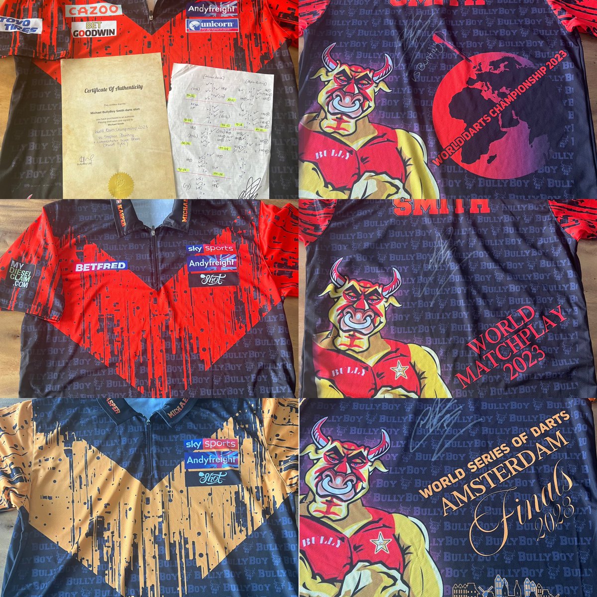 Raffle for BullyBoy fans <a href="/Michael180Smith/">Michael Smith</a>