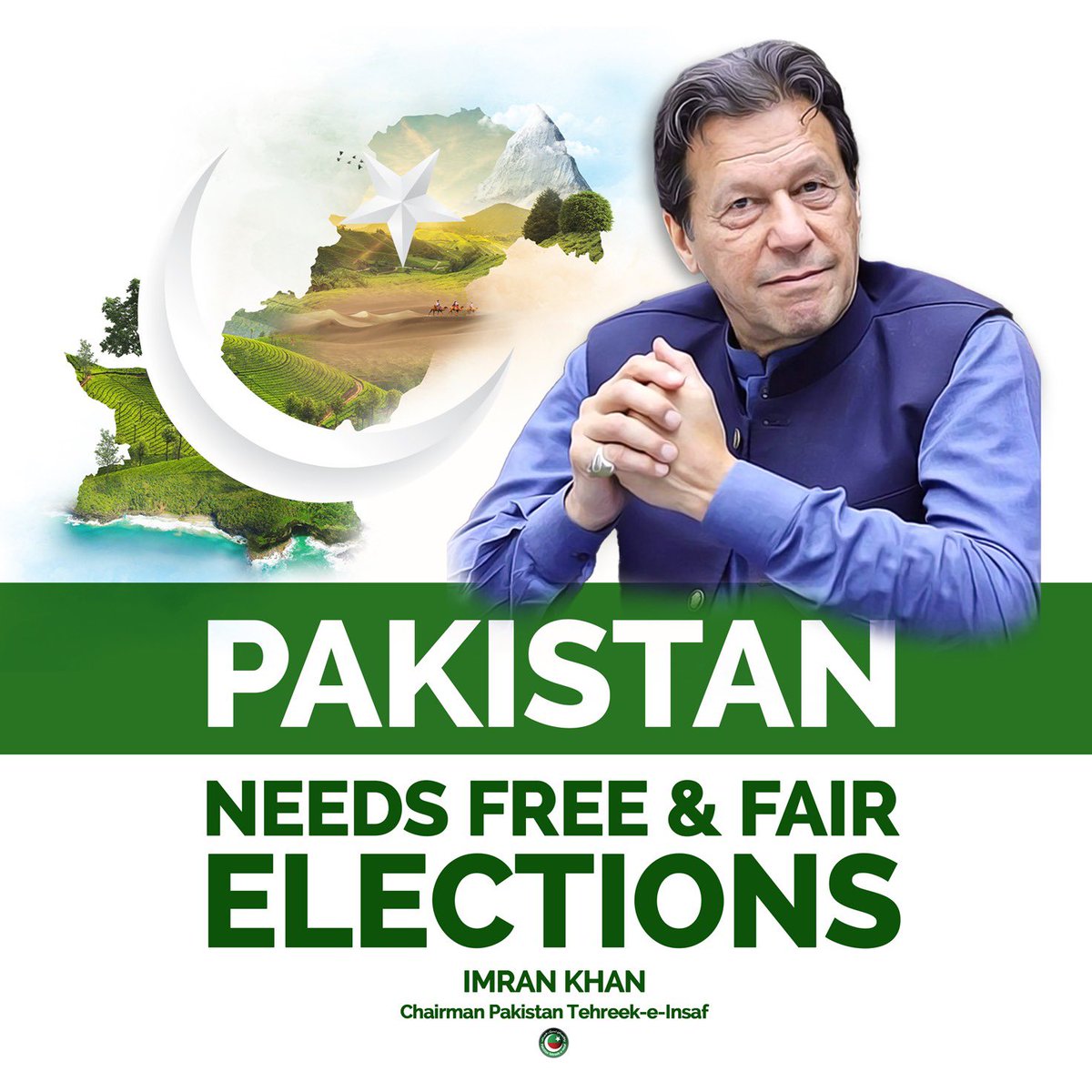 PTIofficial's tweet photo. Pakistan has suffered from utter lawlessness, suspended constitution, dismantled democracy, abolished human rights, eradicated freedom of speech, rampant fascism, desecration of morality, since April 2022.

The Nation will now decide the country’s fate on 8 February 2024!

#ظلم_کا_بدلہ_ووٹ_سے
#قوم_کا_فیصلہ_صرف_خان