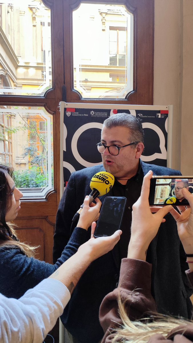 PolScorretto's tweet photo. Ecco qualche scatto dalla conferenza stampa 🗞️🎥 di Politicamente Scorretto, appena conclusa.
@masomasetti @massimobosso @s_nardacchione @LiberaBologna @Teatro_Betti @RegioneER @avvisopubblico @libera_annclm #PS2023 https://t.co/hSjNB7LGGP
