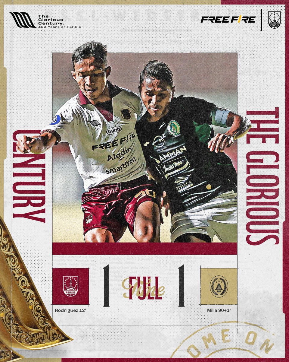 persisofficial's tweet image. 𝐒𝐚𝐦𝐚 𝐤𝐮𝐚𝐭 𝐝𝐢 𝐒𝐥𝐞𝐦𝐚𝐧 🔴

#FreeFirexPERSIS
#PERSISPSS