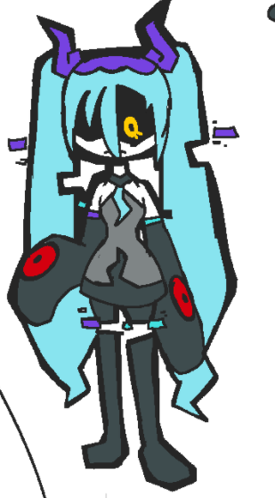 bootleg ghost hatsune miku from aggie
