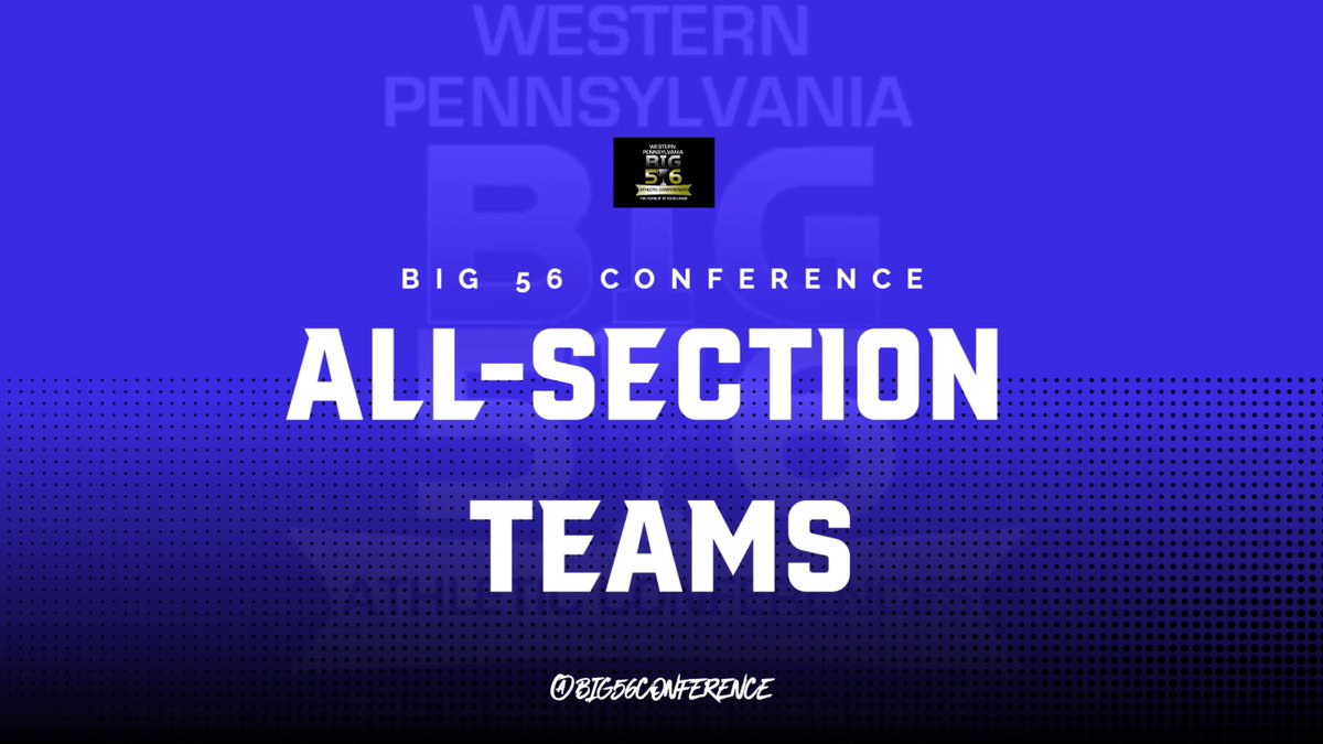HERE THEY ARE! The 2023 Class 5A and 6A Football All-Conference Teams!

5A Football: pabig56.com/big-56-class-5…

6A Football: pabig56.com/big-56-class-6…

Congrats to everyone that made all-conference!