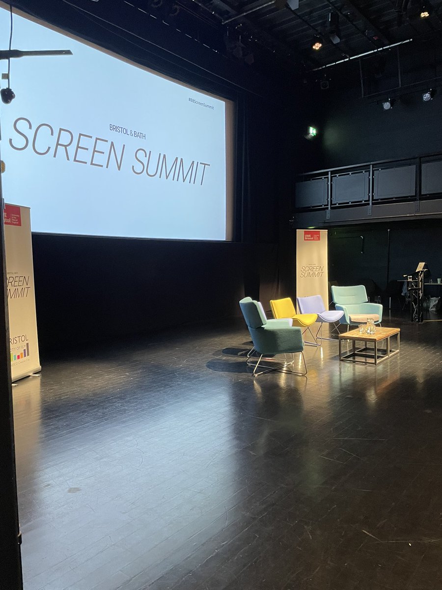 dcrcuk's tweet photo. The stage is set for an afternoon of celebrating the rise of the screen industry’s regional voice and exploring the opportunities to drive growth and talent in the city region.

#BBScreenSummit https://t.co/YFoFpHB0Ec