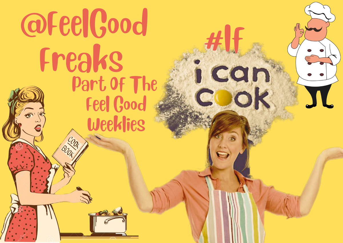 FeelGoodFreaks's tweet photo. Today The @FeelGoodFreaks Celebrate #CookSomethingBoldDay With A Special And FUN Game On #Cooking !
Time For FREAKY Feel Good FUN To Brighten Up Your Midweek!
Be Part Of The Feel Good Weeklies And Join Your Host @tweetfeelsgood NOW And Play:
#IfICanCook https://t.co/p1X0jQJpUk
