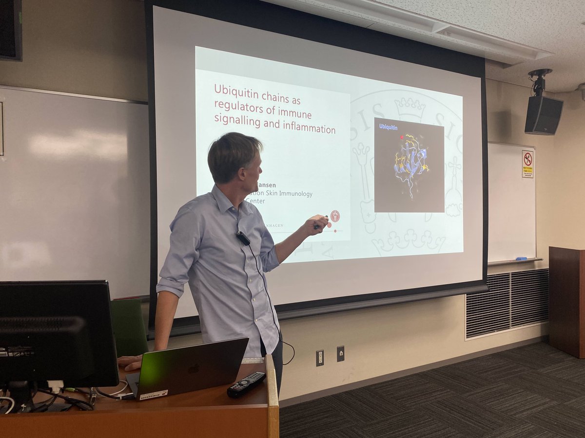 Had a great day of science discussions on ubiquitin signalling @ Osaka University.  Many thanks to Prof. Fumiyo Ikeda for hosting me!