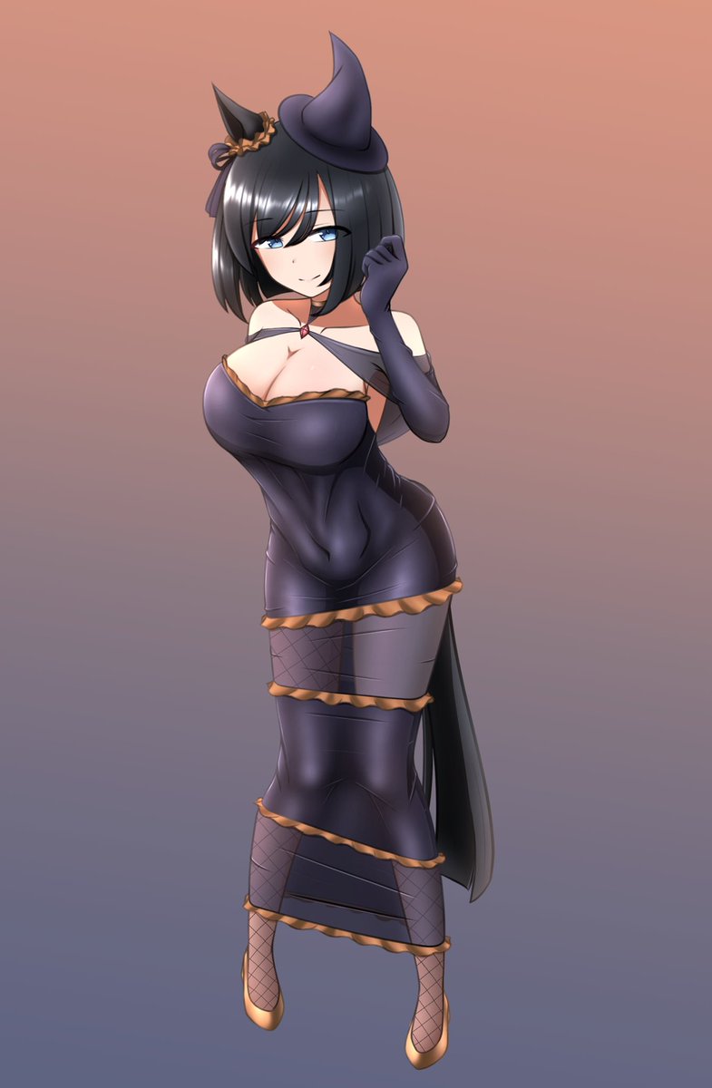 作業の息抜きにちびちび落書きしてたらハロウィン過ぎちゃったので今日という日に回った魔女コスエイシンフラッシュ
#いいおっぱいの日 