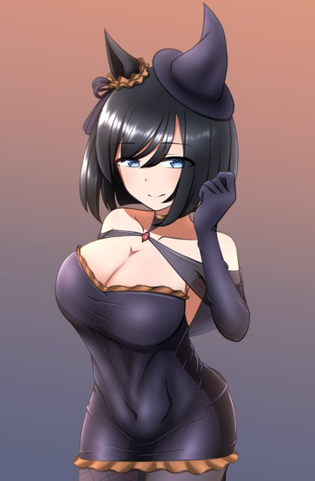 作業の息抜きにちびちび落書きしてたらハロウィン過ぎちゃったので今日という日に回った魔女コスエイシンフラッシュ
#いいおっぱいの日 