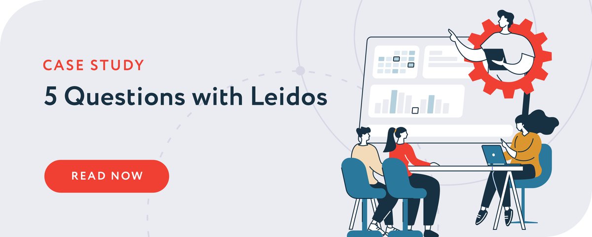 IglooSoftware's tweet image. Check out our 5 Questions With series featuring Leidos! Learn how they tackle challenges with managing 140k+ content pieces, optimizing search functions, and uniting 40k+ global employees – all with Igloo. Read more: ow.ly/BfPQ50Q2asu
