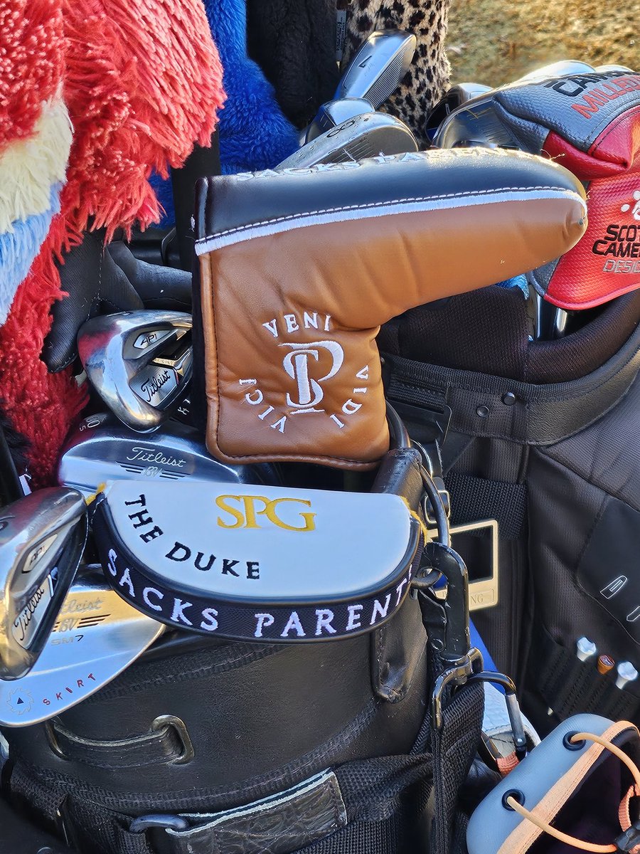 Thank you <a href="/DukePGA/">Ken Duke</a> and <a href="/sacksparente/">SPG, INC.</a> for gifting this beauty! Will give it a go today. #TheDuke #putters #golf #sexy #balance