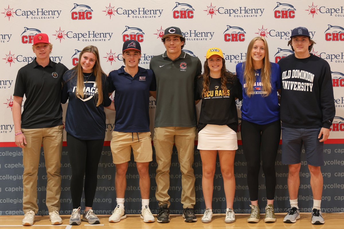 We are proud to honor seven student-athletes who signed today to play at the collegiate level! Congratulations to Payton Friske, Emma Hardy, Andrew Hart, Madeleine Keogh, Nate Jensen, Kiersten Ruby and Tanner Schaedel!