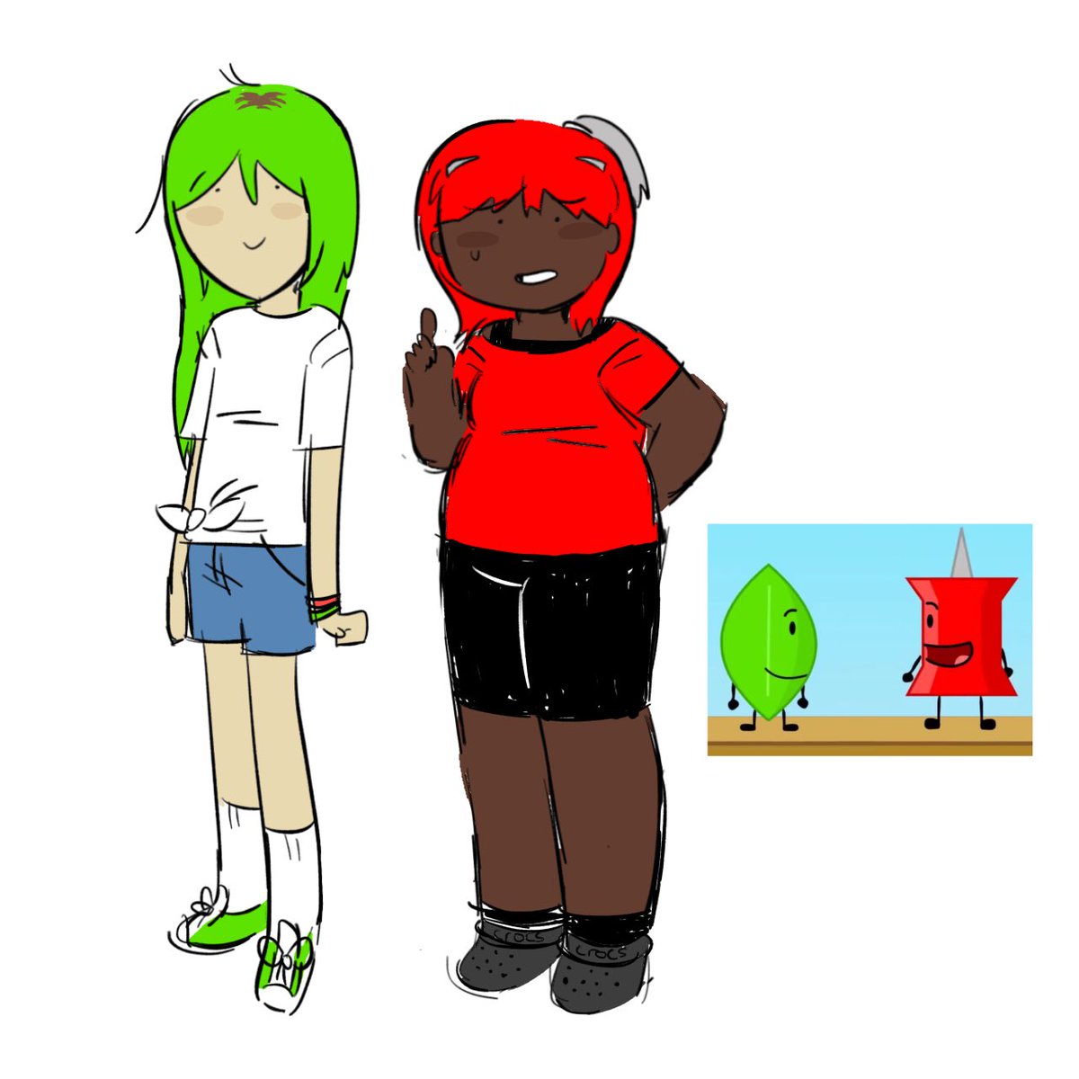 kahl64's tweet photo. leafy and pin BFDI designs (not entirely decided on this) #bfdi https://t.co/5aMpKoxfUy