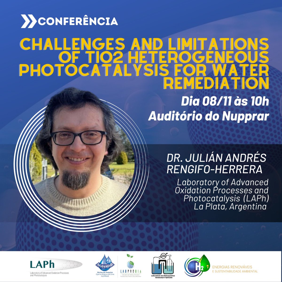 If you want participate in the webinar, herein you will find the link

Link: meet.google.com/pkm-okhi-jcq
 14:30 h (Brazil, Chile, and Argentina time) 12:30 h (Colombia, Ecuador, and Peru time)