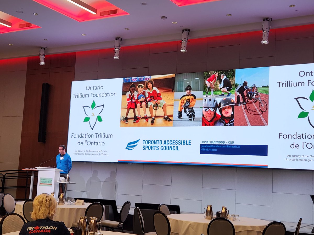 Starting day 2 with <a href="/TOa11ySports/">TASC</a> at <a href="/ParaSport_Coll/">ON Parasport and Adapted Physical Activity Summit</a>