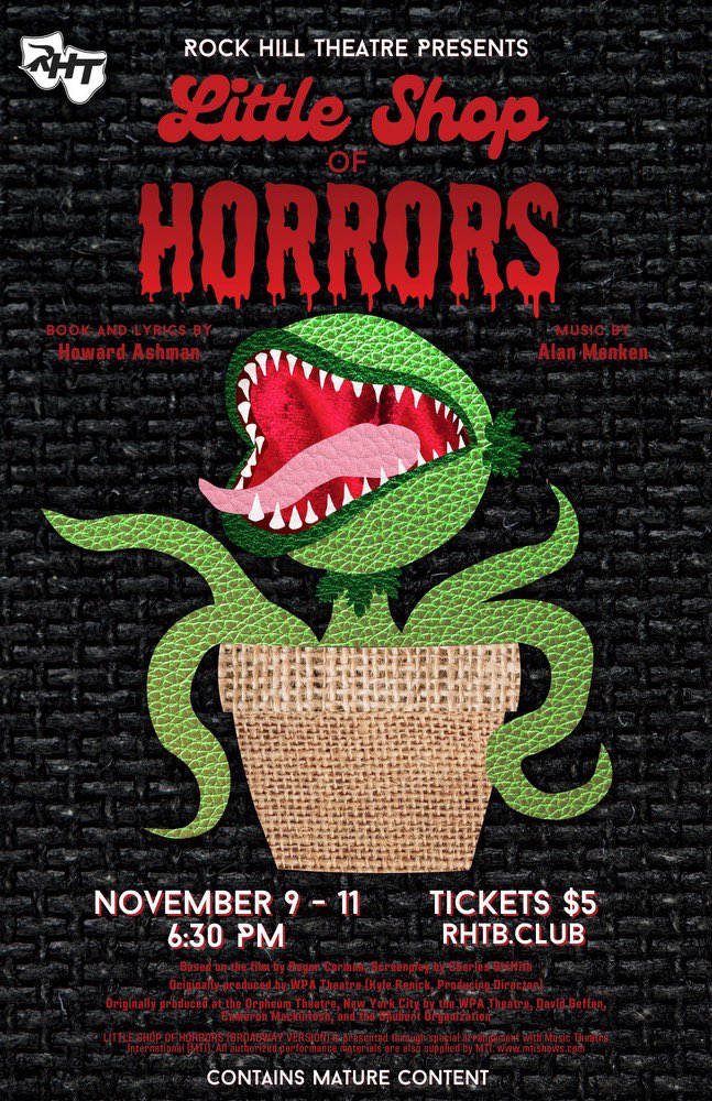 Derek Haney (@mrhaney17) on Twitter photo Treat yourself to an amazing show Thursday, Friday, or Saturday starting at 6:30 <a href="/RockHillHS/">Rock Hill High School</a> auditorium. #prosperisd Treat yourself to an amazing show Thursday, Friday, or Saturday starting at 6:30 <a href="/RockHillHS/">Rock Hill High School</a> auditorium. #prosperisd