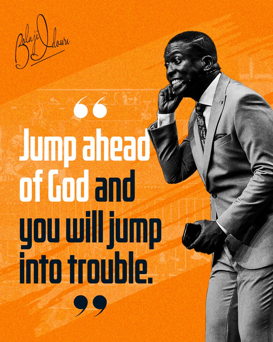 pastorbolaji's tweet photo. God is meant to lead you, not the other way around. You cannot dictate to God what you want; rather, God gives you what you need.

#GodCanNeverBeWrong https://t.co/uSRJ6UmFUR