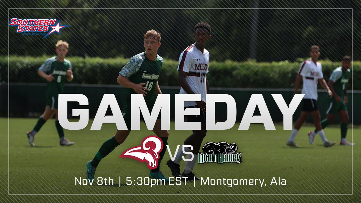 IT'S GAME DAY! Our (RV) Night Hawks are in action for the @SSACsports Semifinal round against Mobile University! 📅: Nov 8th 🆚:@UMobileRams ⏰: 5:30pm EST 📍: Montgomery, Ala 🖥️: bitly.ws/ZfjF ($) 🎟️: bitly.ws/Zfkq