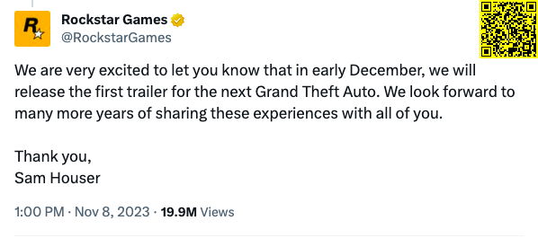 sayver_cc's tweet photo. @johnnie4005 @RockstarGames @johnnie4005 Here's your tweet screenshot!

View on Solana: https://t.co/OoJTBeGK0x https://t.co/gHd5MLrfvg