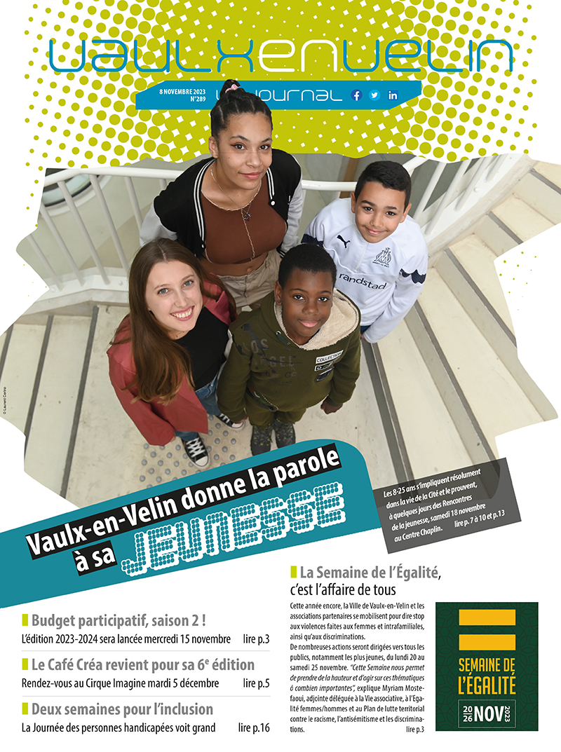 La nouvelle édition du Vaulx-en-Velin Journal est parue aujourd'hui ! 🗞️ 🎙️Au programme du numéro : la Ville donne la parole aux jeunes, la saison 2 du budget participatif, la Semaine de l'Égalité à venir et 2 semaines pour l'inclusion... ⤵️À lire ici : vaulx-en-velin.net/actualites/202…