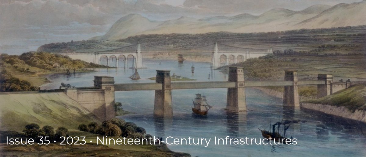 Just pushed the big red PUBLISH button on my desk, and the new issue of @19_birkbeck is now live! 'Nineteenth Century Infrastructures' asks how infrastructural innovation, expansion, and upheaval both made and unmade nineteenth-century life. 19.bbk.ac.uk