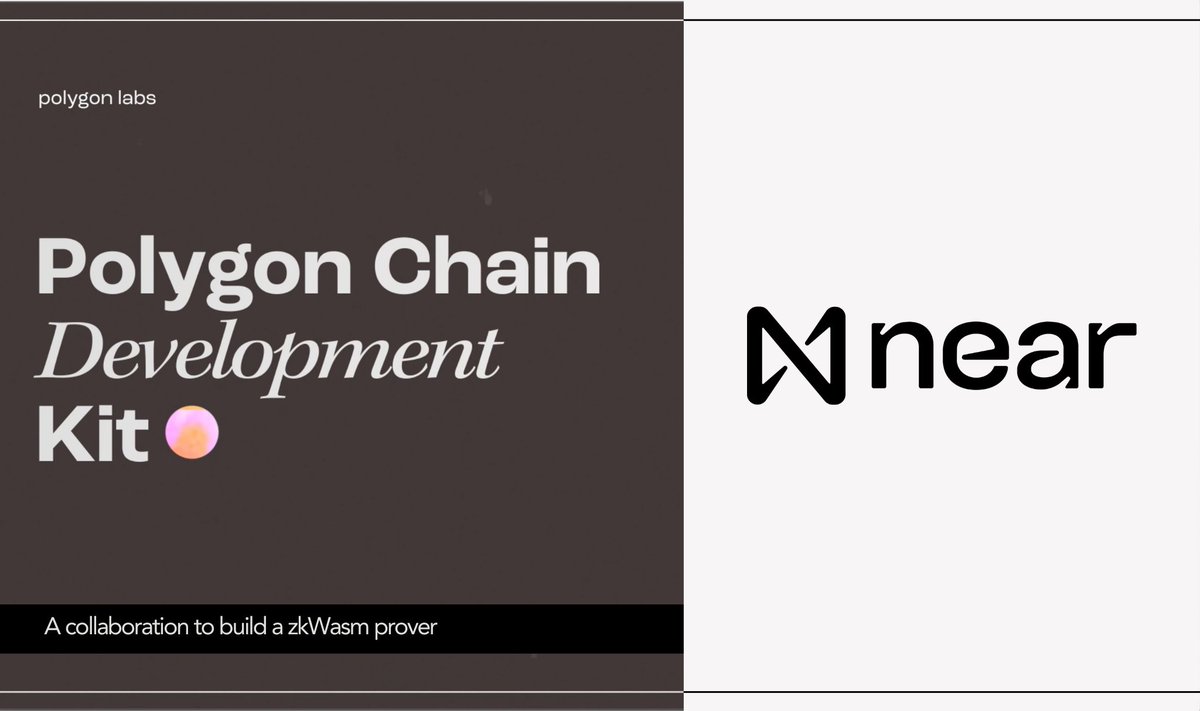Polygon β» (@0xpolygon) on Twitter photo Expanding the L2 market by introducing Wasm chains to Ethereum.
Polygon Labs and NEAR Foundation are teaming up to develop a zero-knowledge (ZK) prover for Wasm blockchains in order to bridge the gap between Wasm-based chains and the Ethereum ecosystem. When complete, a zkWasm Expanding the L2 market by introducing Wasm chains to Ethereum.
Polygon Labs and NEAR Foundation are teaming up to develop a zero-knowledge (ZK) prover for Wasm blockchains in order to bridge the gap between Wasm-based chains and the Ethereum ecosystem. When complete, a zkWasm