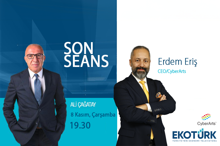 cyberartspro's tweet photo. CyberArts CEO’su Erdem Eriş 8 Ekim Çarşamba günü saat: 19:30’da EKOTÜRK'te Ali Çağatay'ın sunduğuğu #Son Seans programının canlı yayın konuğu olacak ve #siber güvenlik ile ilgili güncel gelişmeleri aktaracak.

#erdemeriş #sonseans #canlıyayın #ekotürk #cyberarts https://t.co/026axWkHMe