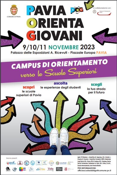 POG23 orientamento per scuole medie #Pavia #cameradicommercio parlerà di #lavoro #startup #imprenditorialità il 10 e 11 a Palazzo Esposizioni @SIE_Unioncamere @unioncamere @ComunePV