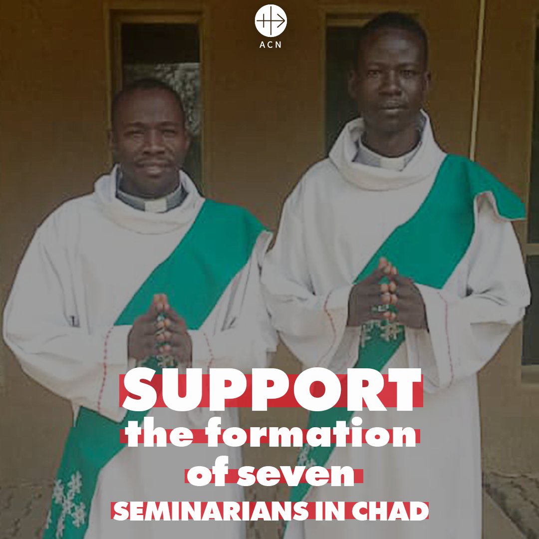 The formation of local #priests is priority for Bishop Philipp in #Chad. He needs your support to fulfill his #mission. 
With your #specialcontribution, 7#CatholicSeminarians can finish their studies for the priesthood. #Support them and #KeeptheFaithAlive in this Muslim country.