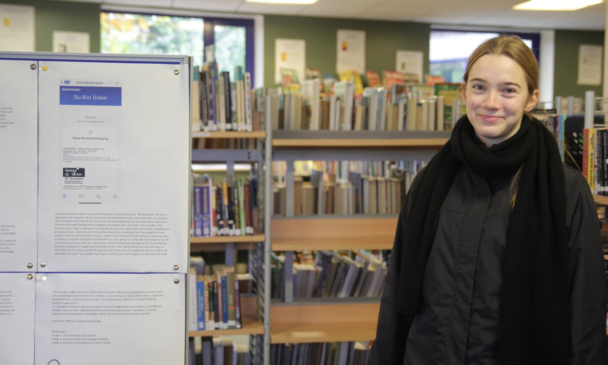 LibraryLand3's tweet image. Yesterday the library hosted a Theory of Knowledge Exhibition. We had a great time learning about everyone&apos;s displays!